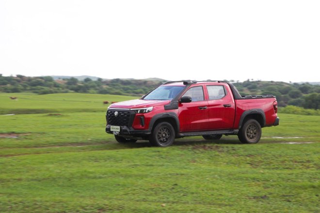 运动型越野皮卡 试驾长安览拓者探索版