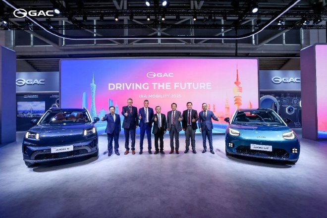 2025慕尼黑车展:AION V欧洲正式上市