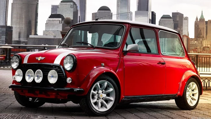 电动MINI概念车官图发布 造型复古不量产