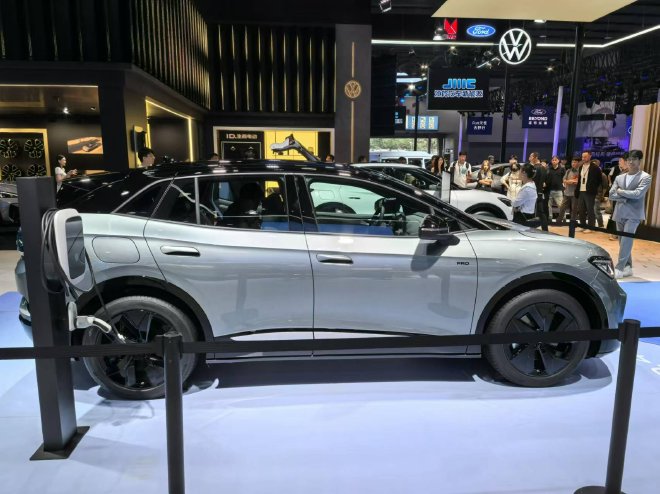 2024广州车展:实拍2025款ID.4 CROZZ