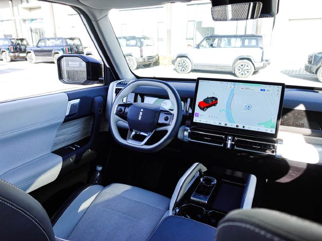 试驾iCAR 03 配8+X全路况驾驶模式