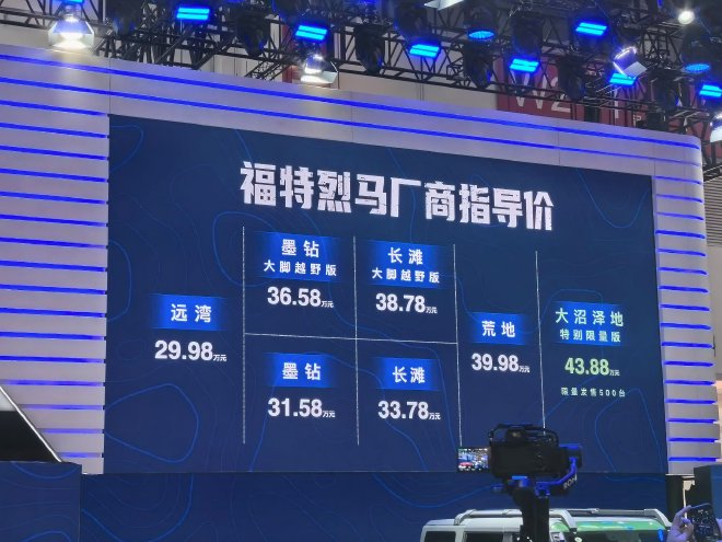 2024北京车展：福特烈马正式上市