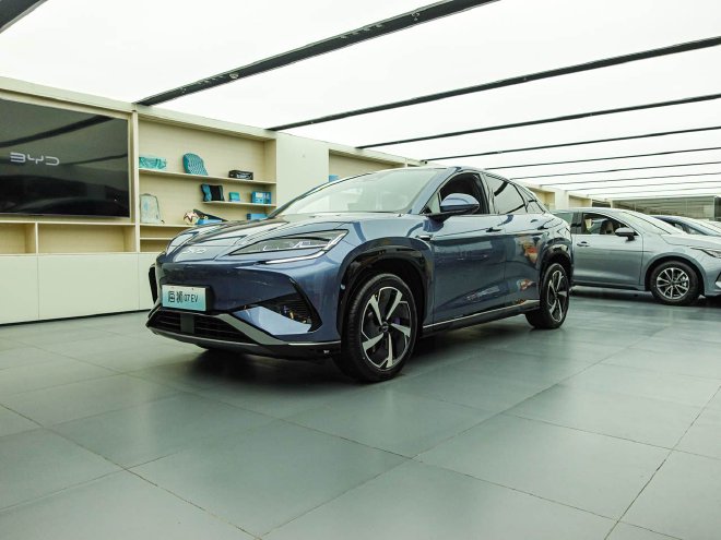静态实拍比亚迪海狮07EV 满足多场景用车需求