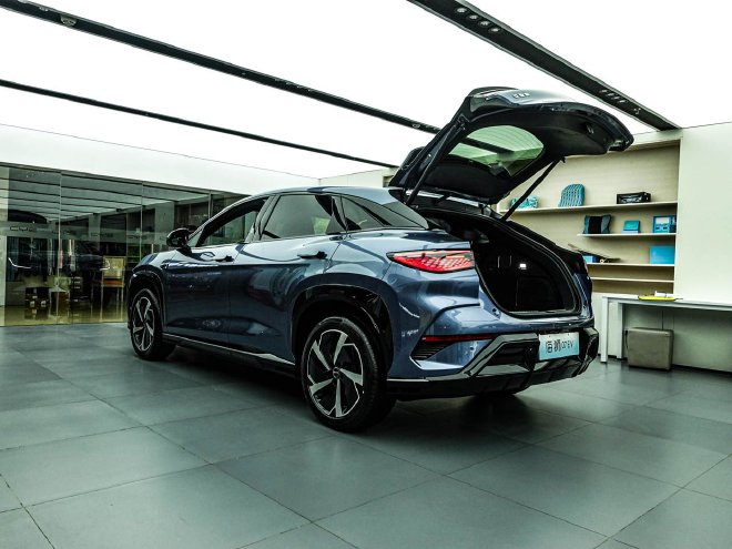 静态实拍比亚迪海狮07EV 满足多场景用车需求