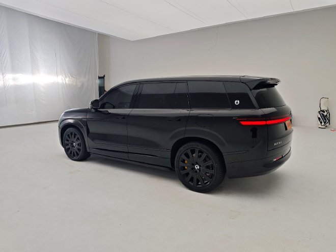 融合中式建筑风格 腾势N9外观抢先实拍