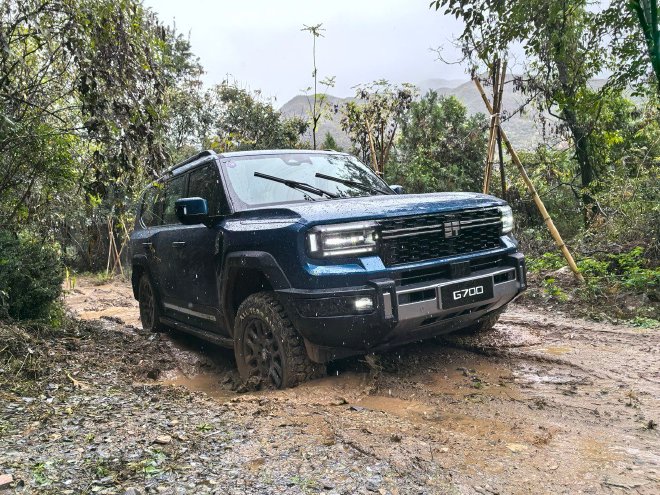 试驾纵横G700 用实力诠释何为硬派豪华SUV