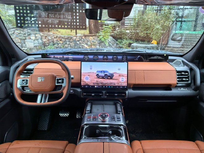 试驾纵横G700 用实力诠释何为硬派豪华SUV