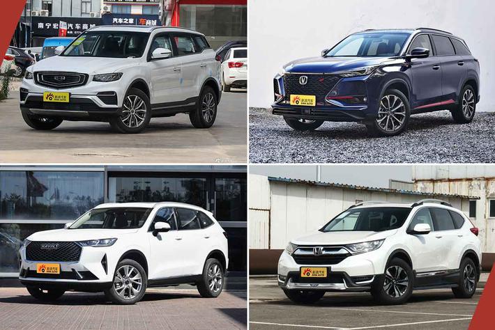1月热销SUV前4推荐