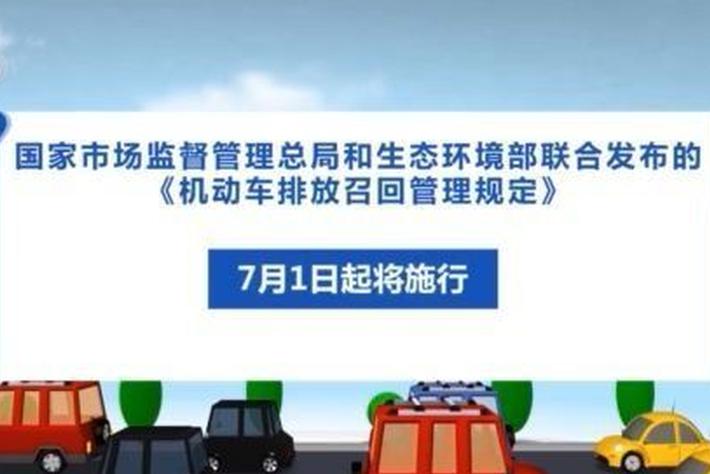 一系列涉机动车尾气排放新规明日起将正式实施