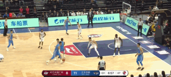 【博狗体育】GIF-林疯狂再现!半场飙20分北京半场领先29分