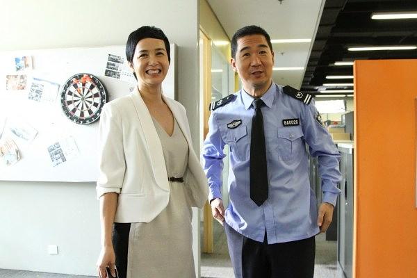 《杉杉来了》套播《爱情最美丽》。图片来自网络