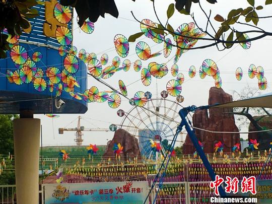 合肥欢乐岛一隅。 张强 摄