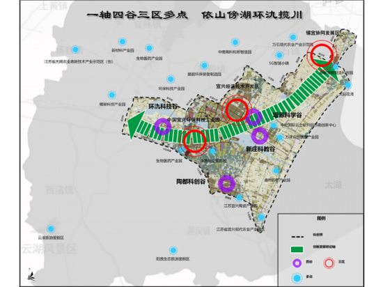 科创带空间示意图
