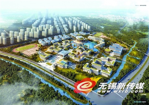 南信大滨江学院效果图