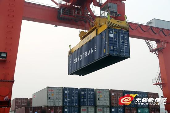 无锡试点多式联运为企业减负 节省物流成本