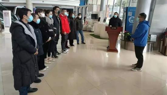 △积极参与到防疫志愿者工作中