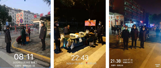 1月25日至今,共劝离无证流动摊贩累计360余人次