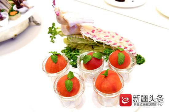 参赛菜品。