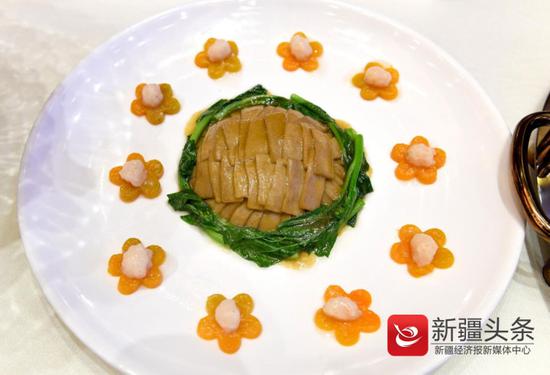 参赛菜品。
