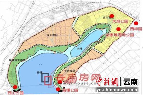 草海片区规划中建设用地并不多