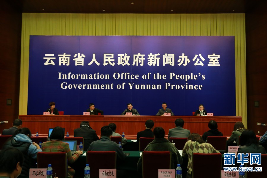 新闻发布会现场。新华网 赵普凡 摄