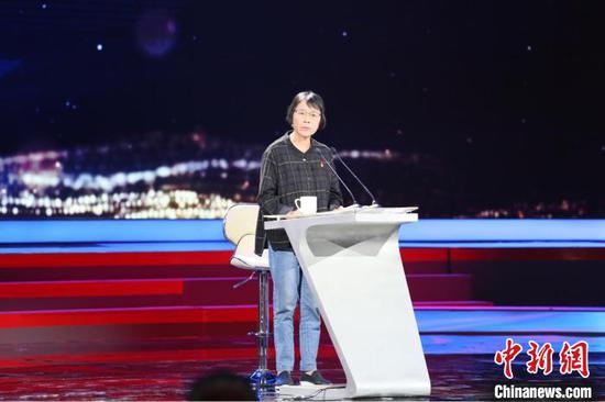 图为《张桂梅思政大讲堂》现场。 刀志楠 摄