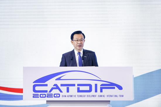 中汽中心党委书记、董事长、总经理安铁成