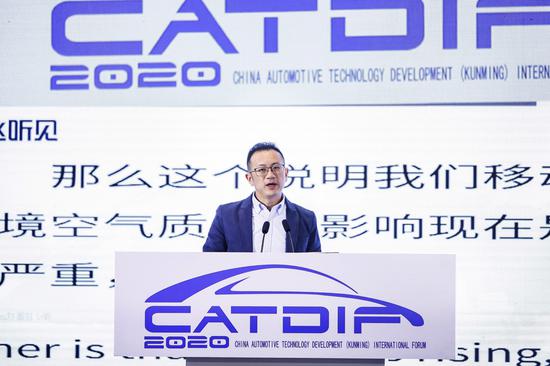 生态环境部机动车排污监控中心副主任尹航