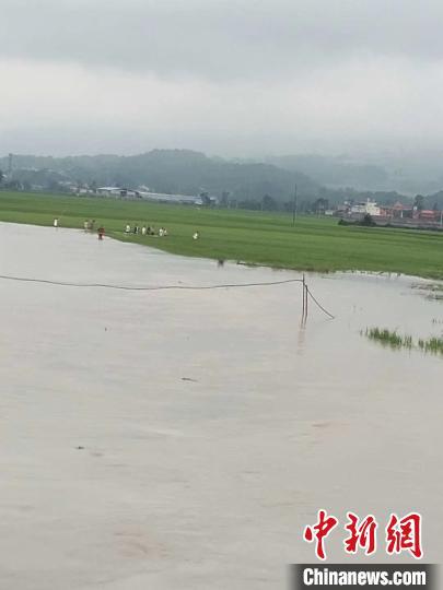 图为盈江县遭遇洪涝灾害。 盈江县人民政府新闻办供图 摄