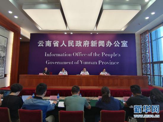 新闻发布会现场。新华网 刘馨蔚 摄