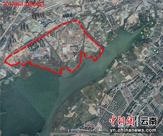 2018年12月草海片区卫星地图
