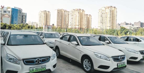 昆明综保区内新能源汽车