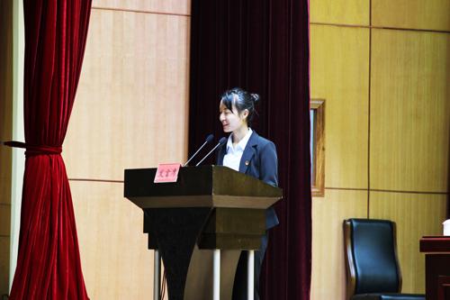 学员代表发言