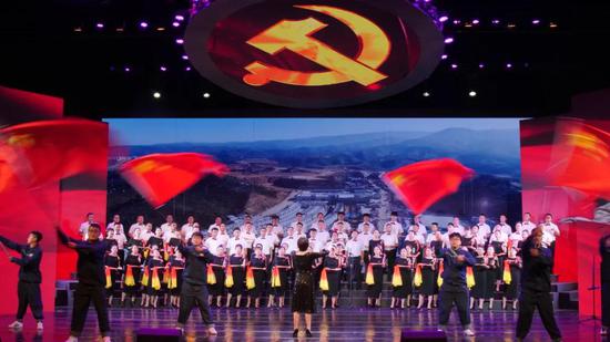 第三乐章之临沧市工业园区联队 《伟大的中国共产党》