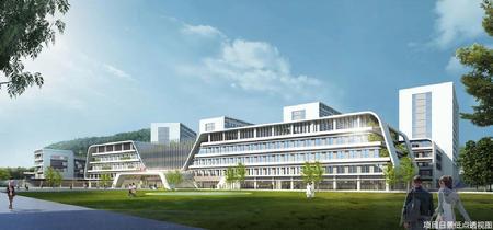 中山大学澄江市医院效果图