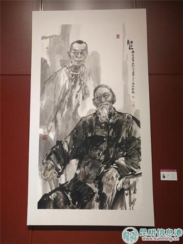 张波-《知己》-中国画