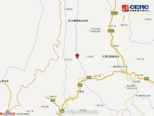 图片来源:国家地震台网官方微博。