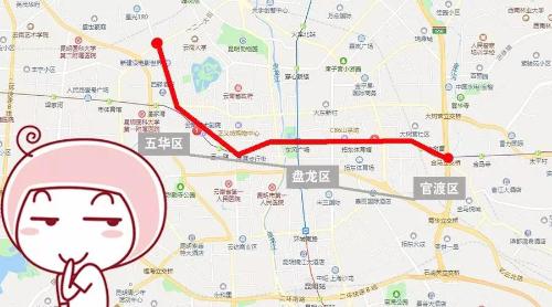此次围挡施工部分如下图红线所示