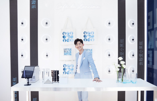 张翰倾情亮相Lancôme兰蔻超级品牌周活动