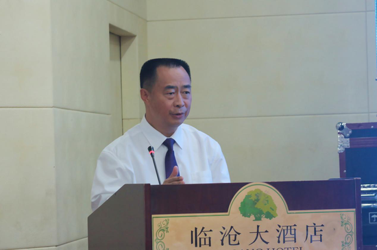 中共临沧市委副书记、市人民政府市长张之政致辞(张玲/摄)