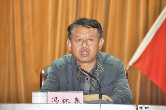 建水县委副书记、县长冯林春讲话