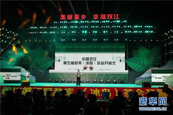 “中国·双江第五届勐库(冰岛)茶会”14日开幕。 韩海阔 摄