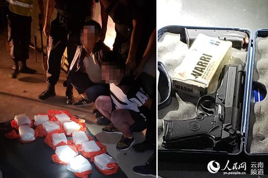 怒江警方破获一起特大武装运输毒品案。供图
