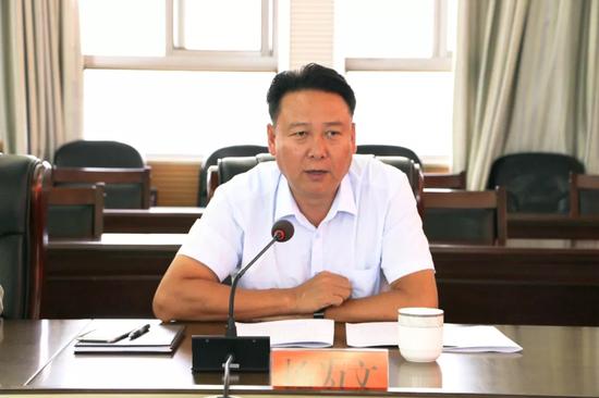 ▲县委常委、宣传部长杨为文讲话