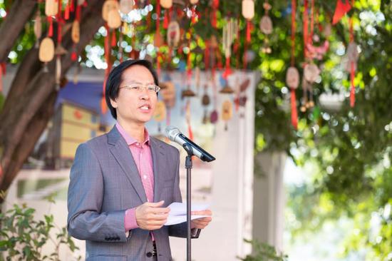 星巴克中国公共事务副总裁崔复秋致辞