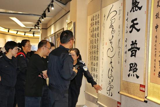 观展现场