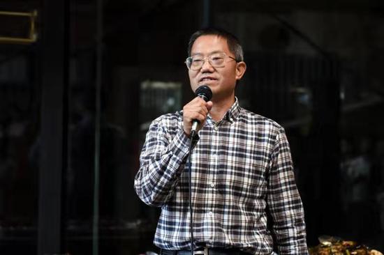 云南轻纺职业学院院长尹海川致辞 张永强/摄