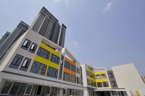 市政府机关三幼万科城分园实景图