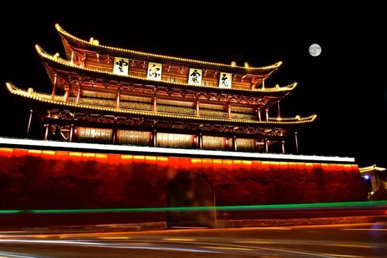 ▲朝阳楼(东门)