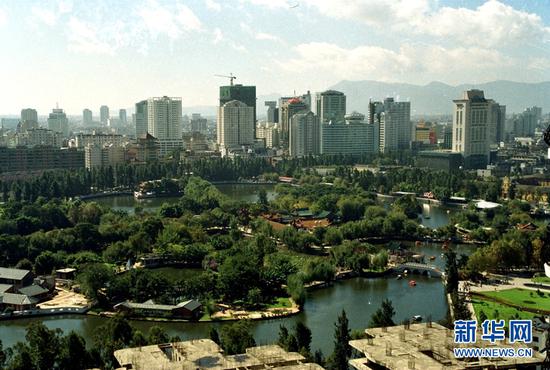 昆明翠湖公园(杨长福拍摄于上世纪90年代)